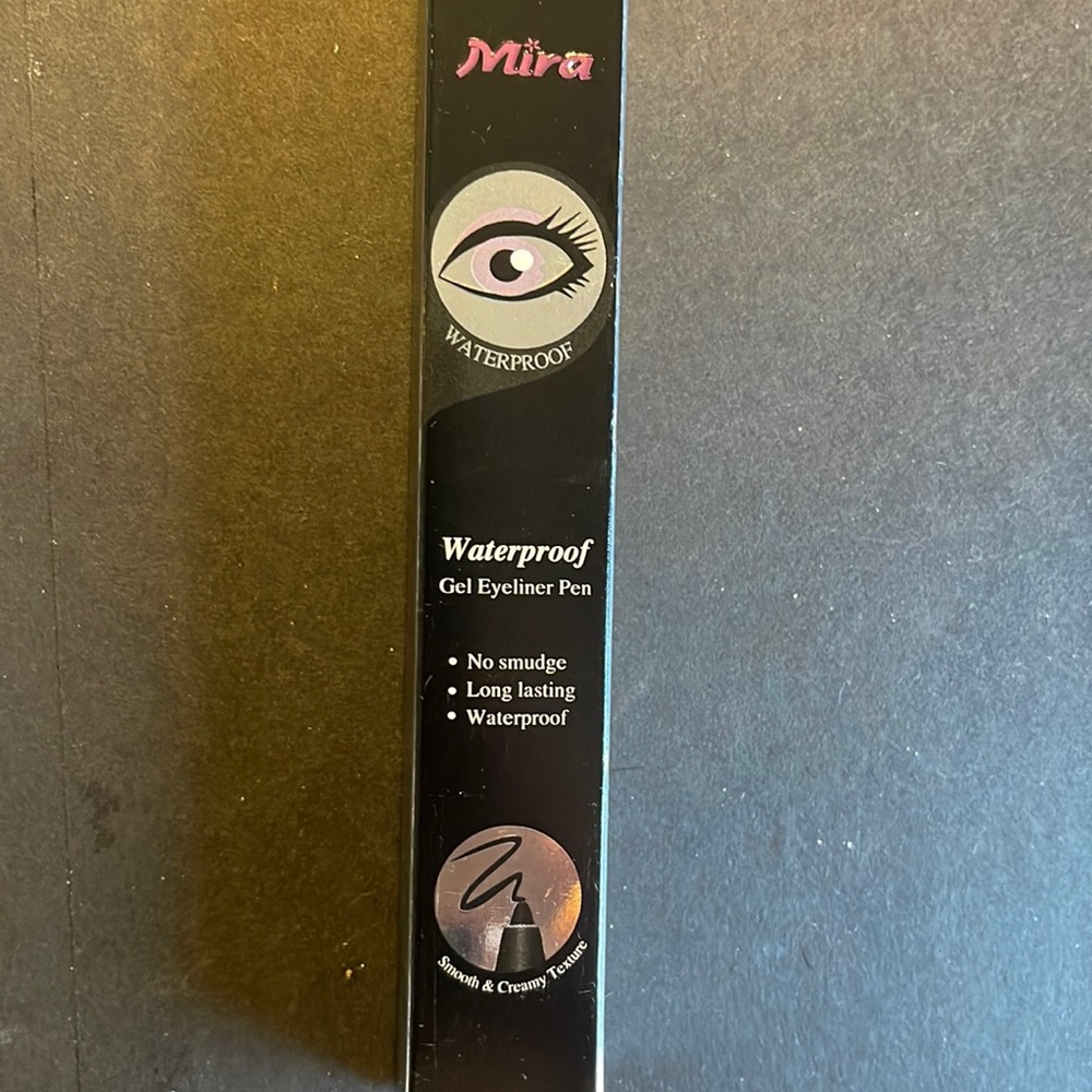 Mira, Waterproof Gel eyeliner pen, NEW